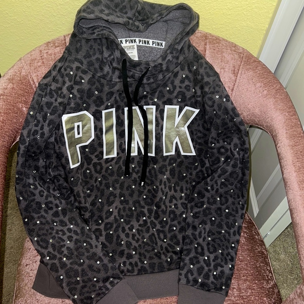 Pink hoodie